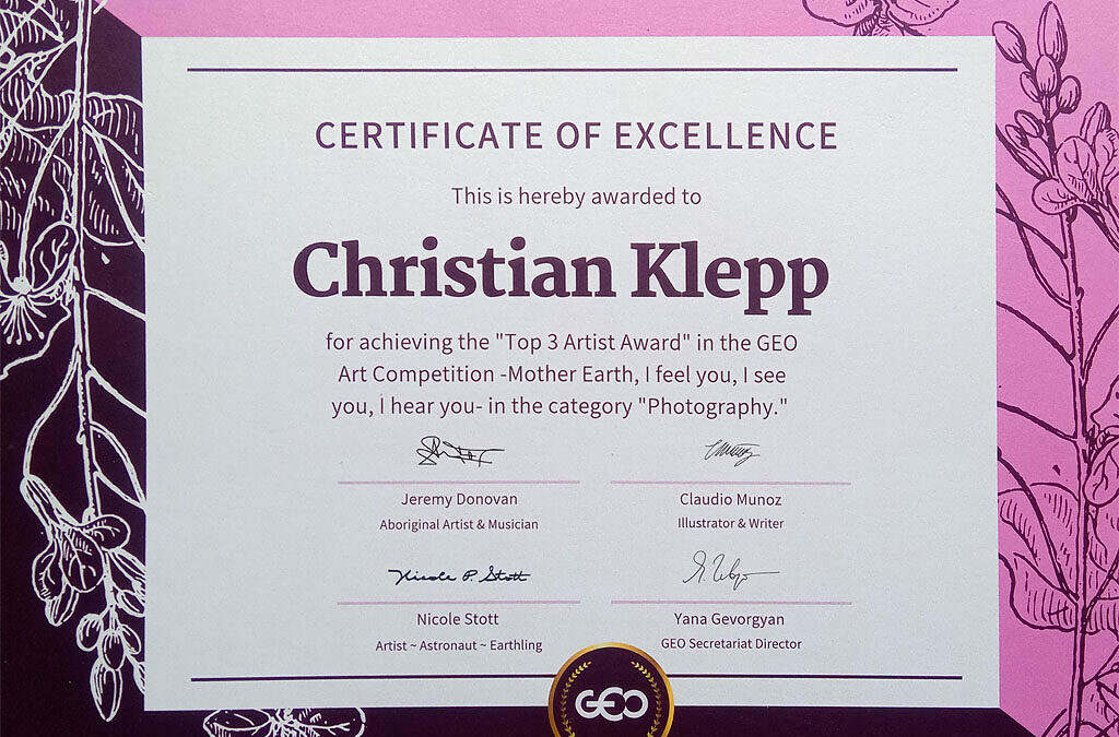 Geo Art Competition Award