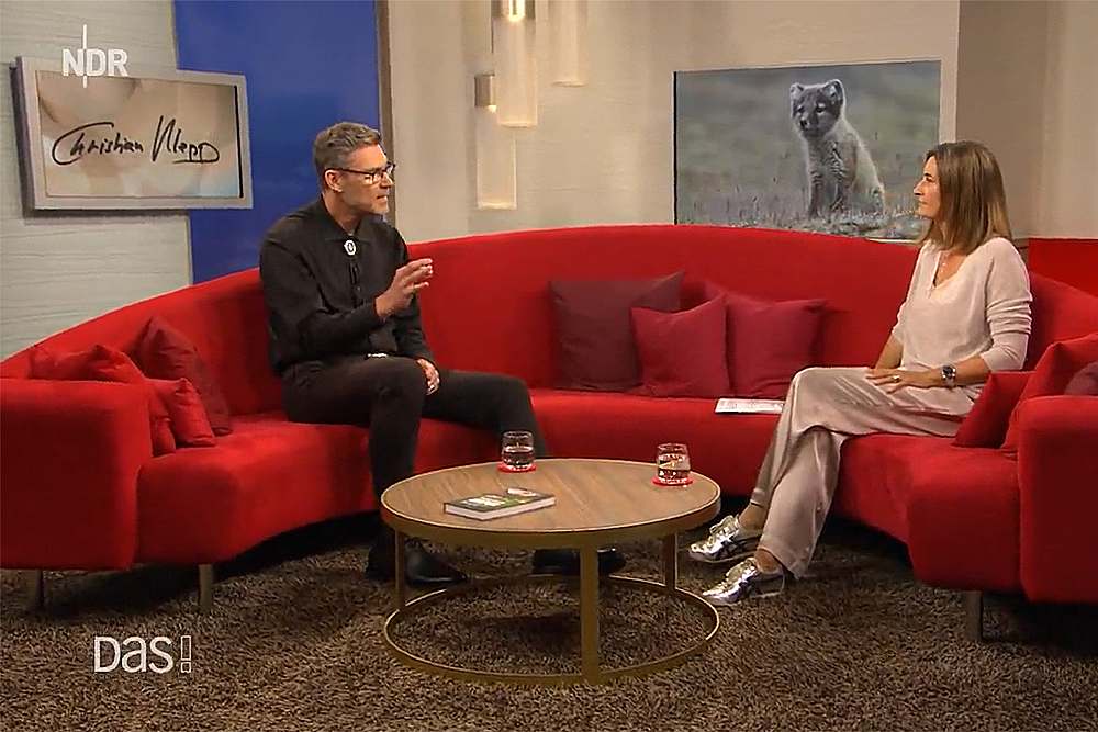 Christian Klepp with Wunderwerk Natur at NDR DAS!